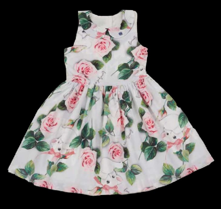 Vestido e Casaco Pakita Moda INFANTIL 233535