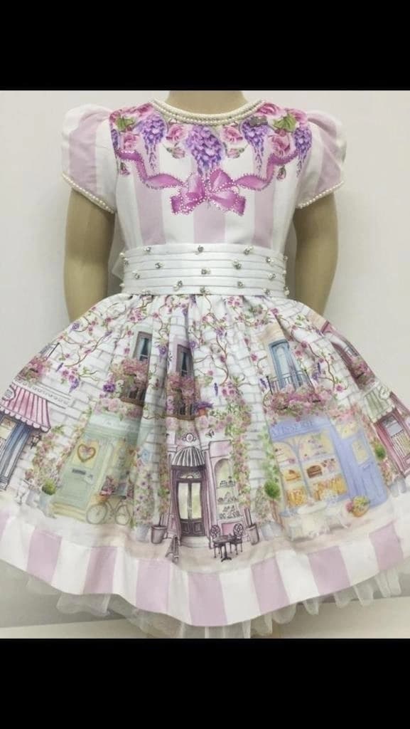 Vestido Anjo D'Agua TAMANHO 1 Moda Infantil AJD01